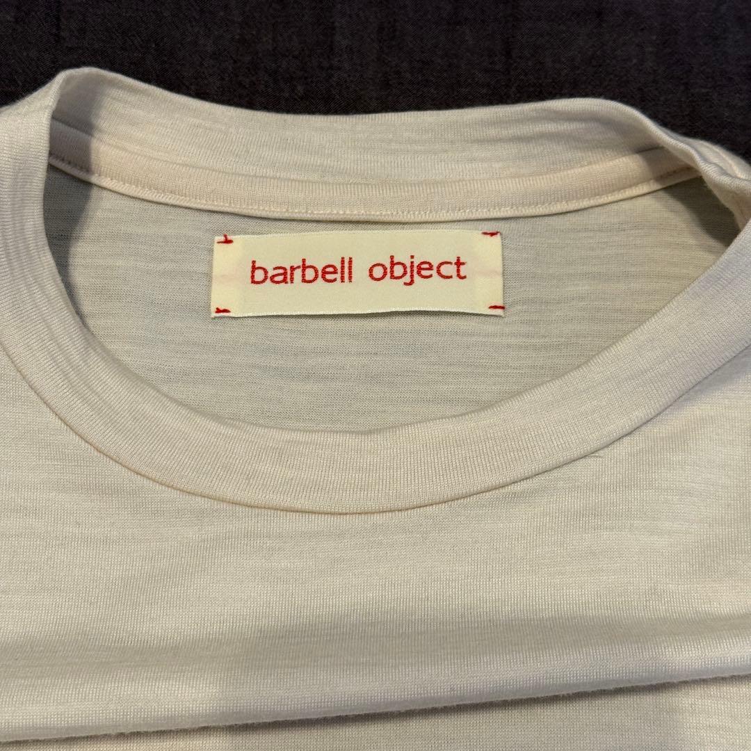 barbell object s bo top free ニット カットソー