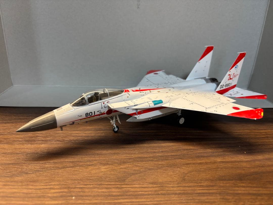 7/18まで値下げ　ファインモールド1/72 F-15J 空自創設70周年記念 1/72 F-15J飛行実験団 [空自創設70周年 記念塗装機]