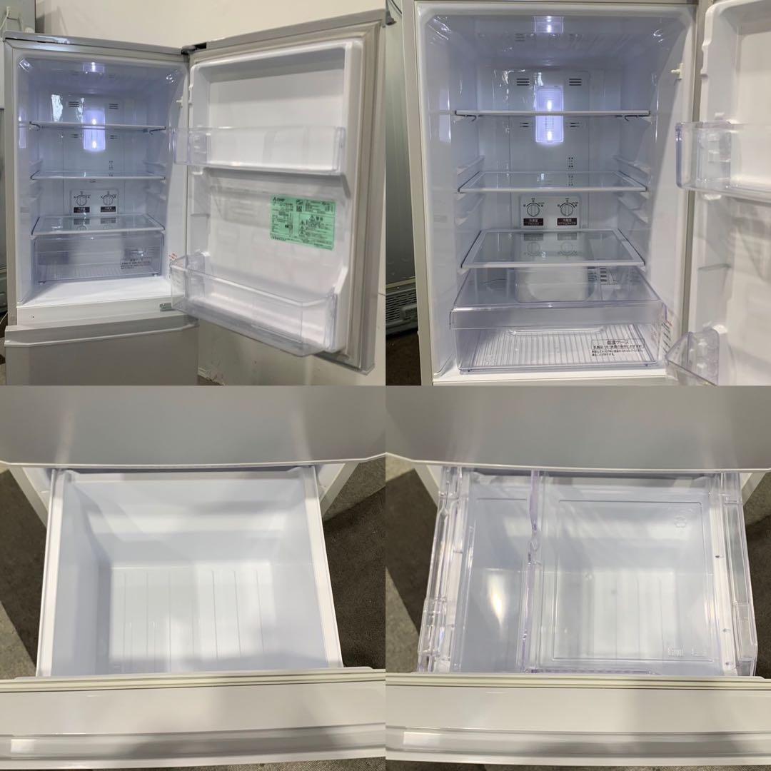 三菱 冷蔵庫 MR-P15D-S 146L 2019年製 家電 My2040 - メルカリ