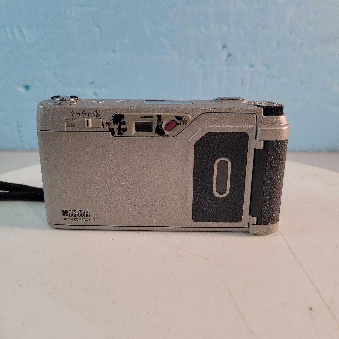 RICOH GR1 コンパクト フィルム カメラ シルバー当時物