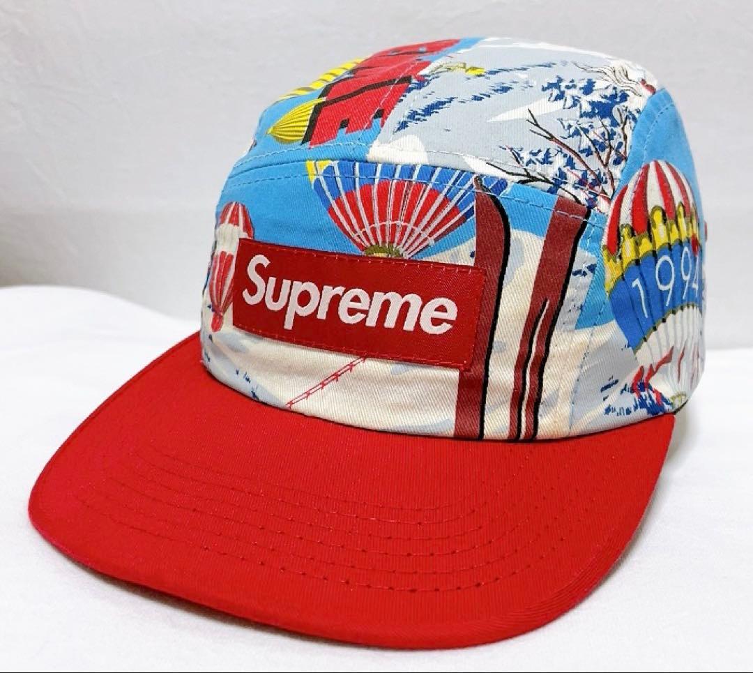 帽子 Supreme Balloon Lodge Camp Cap 08AW FW|2008 Supreme Balloon Lodge Camp Hat | Royal Blue | Depop