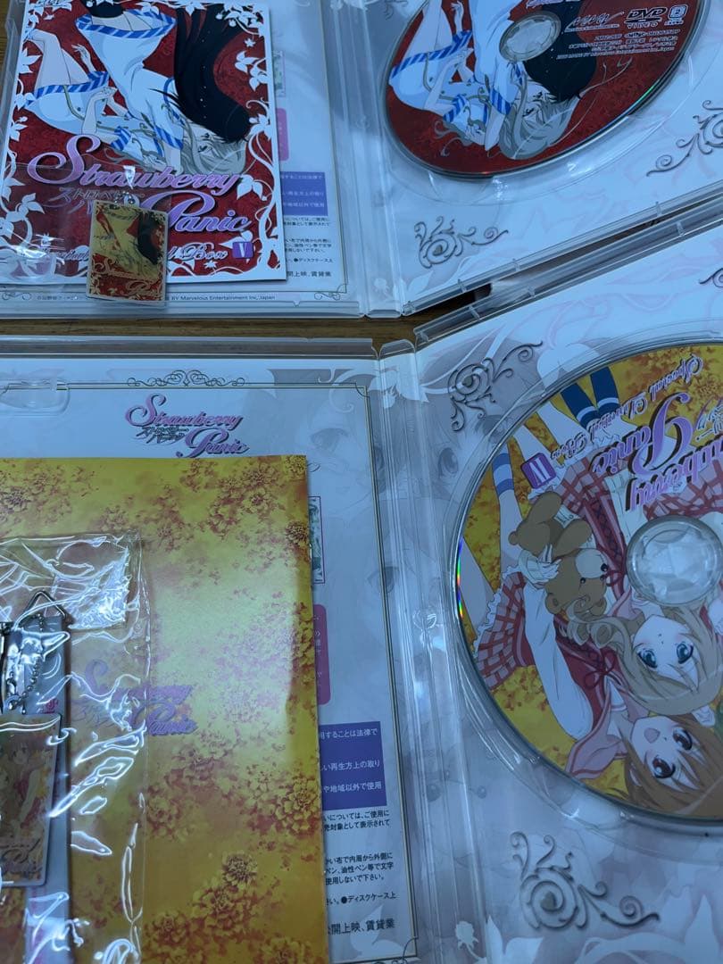 ストロベリーパニック 初回限定版DVD 全9巻セット