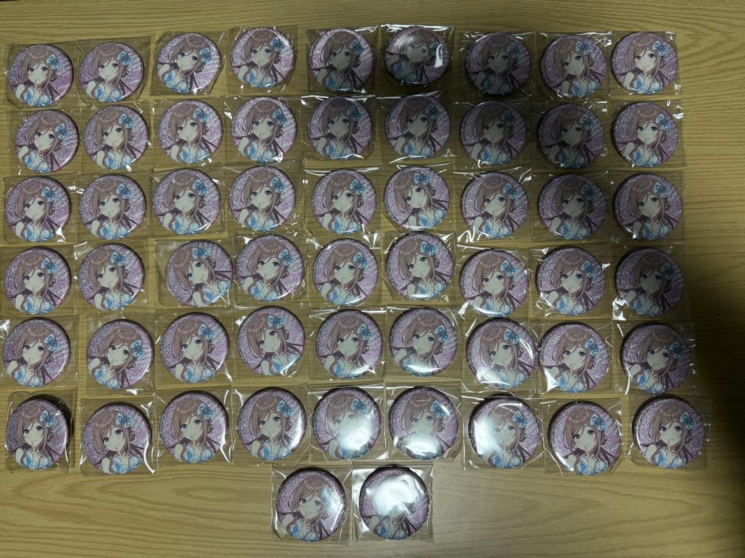 学マス　姫崎莉波　グリッター缶　16個② グッズ-バッチ】学園アイドルマスター グリッター缶バッジ/姫崎莉波