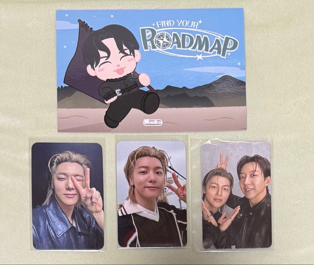 MINIBLUE' POP-UP 購入特典トレカ ミニョク - メルカリ