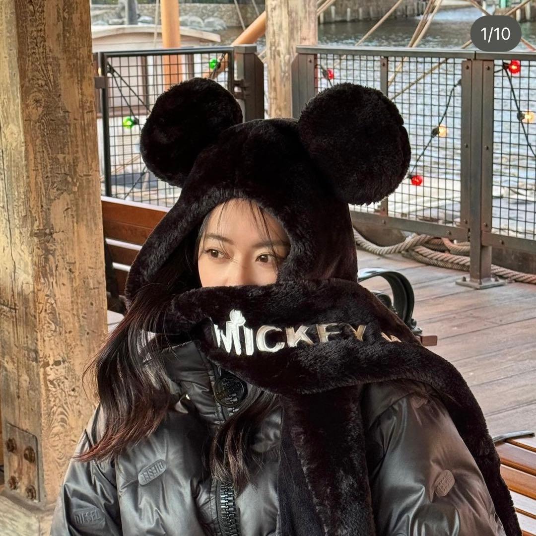 ディズニー マフラー ファンキャップ 帽子 - メルカリ