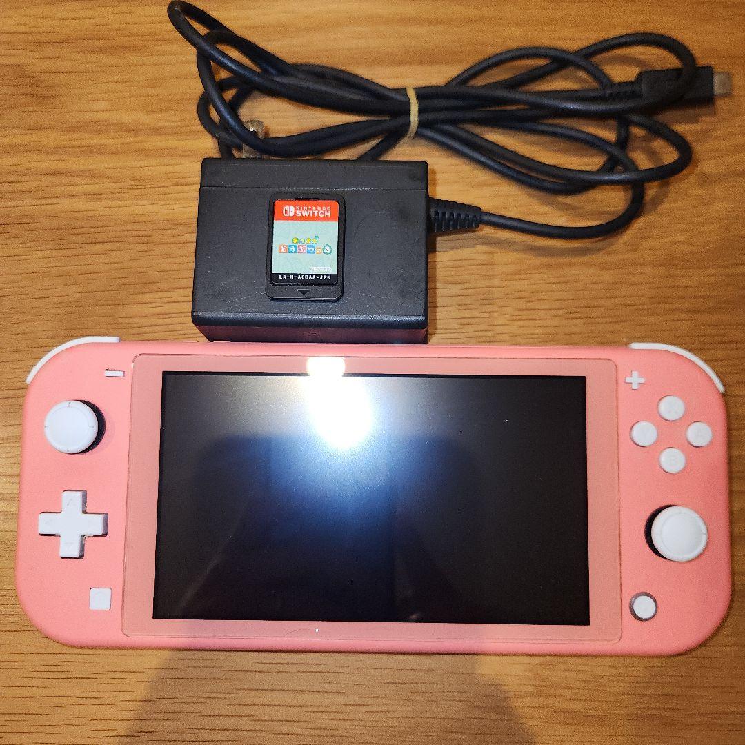 Nintendo Switch Lite コーラルピンク 本体　あつ森カセット Amazon.co.jp: 【整備済み品】 Nintendo Switch Lite あつまれ