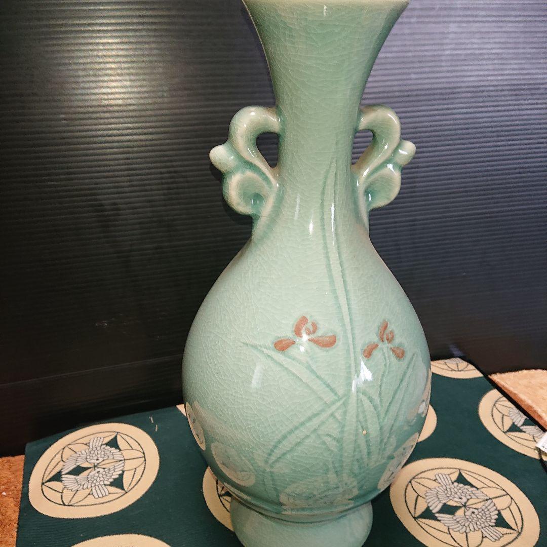 高麗青磁花瓶、青元 - メルカリ