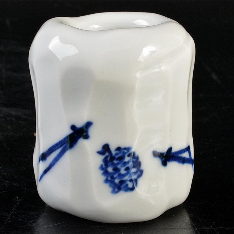 茶道具 真葛焼 宮川香斎作 染付 松毬の絵 共箱 V R5739 - メルカリ