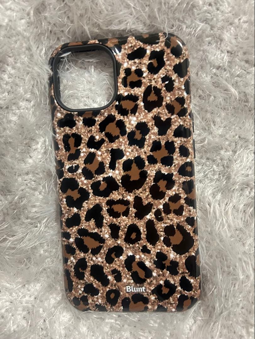 Blunt レオパード柄 iPhone14ケース マグセーフ対応 iphone14 ケース リング付き magsafe マグセーフ iphone14Pro