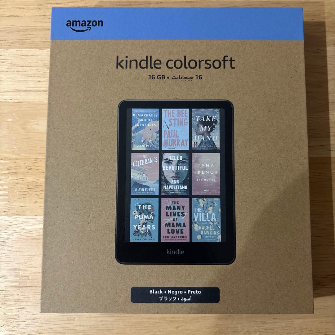 【新品、未開封】Amazon Kindle ColorSoft 16GB 本体 Amazon.co.jp: Amazon Kindle Colorsoft | 16GBストレージ、防水、7
