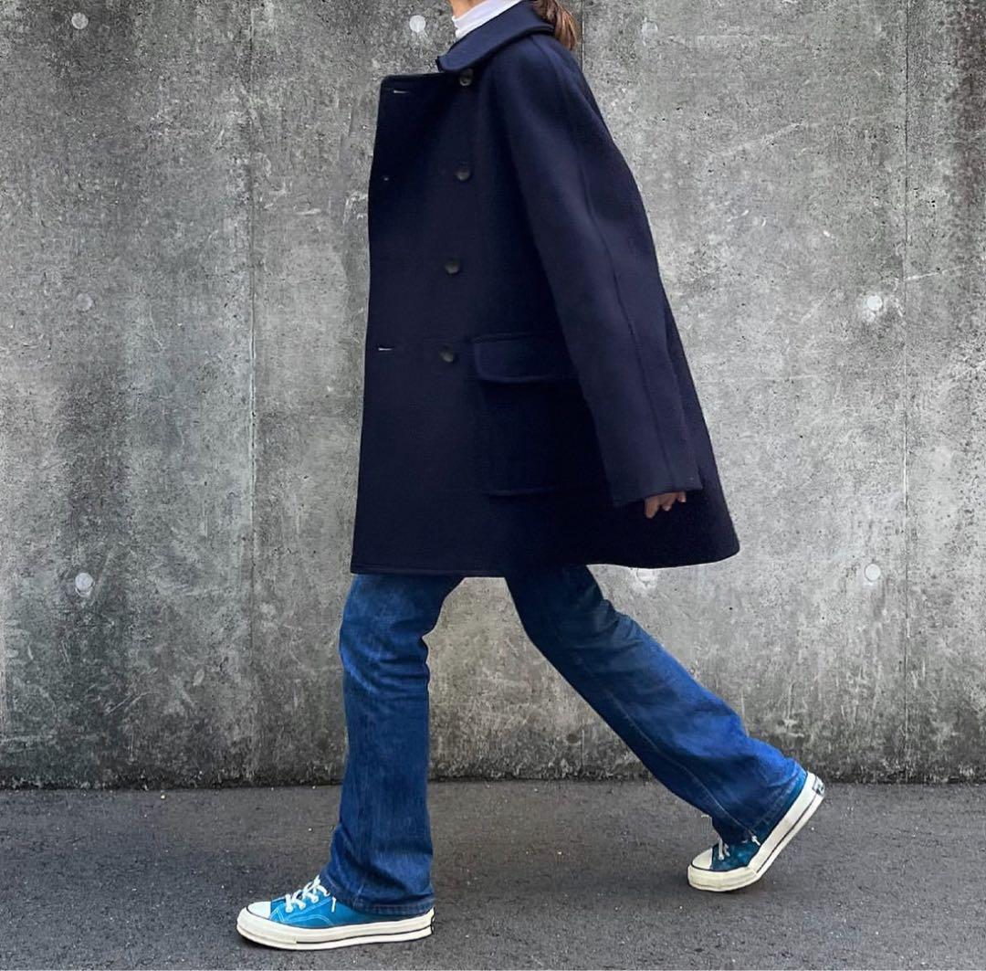 マノンフリップ フレンチマリンコート Pコート soyy. - メルカリ