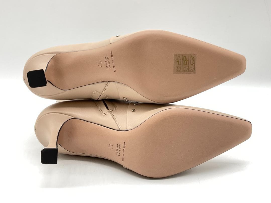 未使用】PELLICO VENERE スタッズヒールブーツ 37 - メルカリ