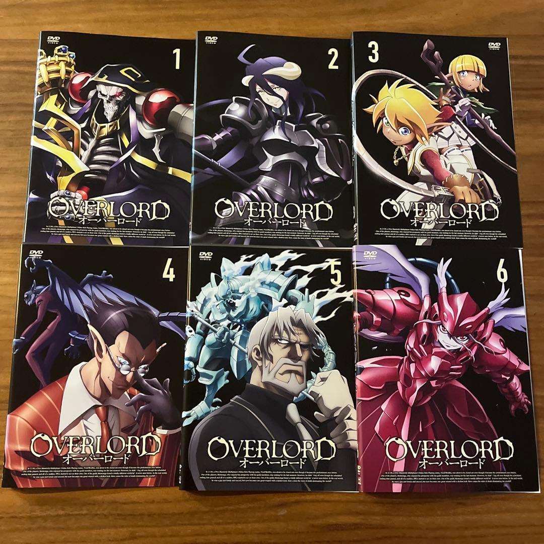 オーバーロード 1期＋2期＋3期 DVD 18枚 全巻セット - メルカリ