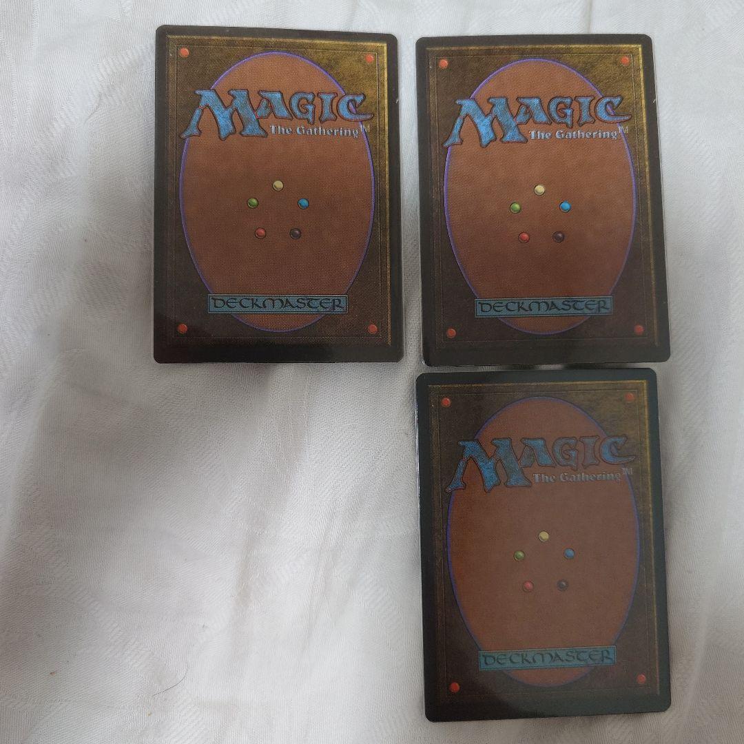 MTG 稲妻 旧黒枠 日本語版×2 中国語版×1 - メルカリ