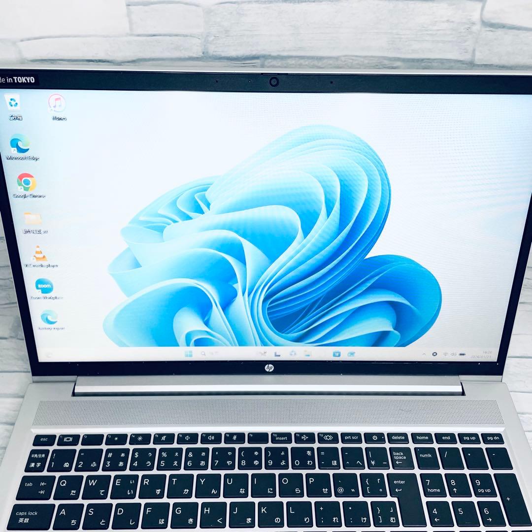 美品】hpノートPC第11世代i5 オフィス2024 バッテリー○ 16GB - メルカリ