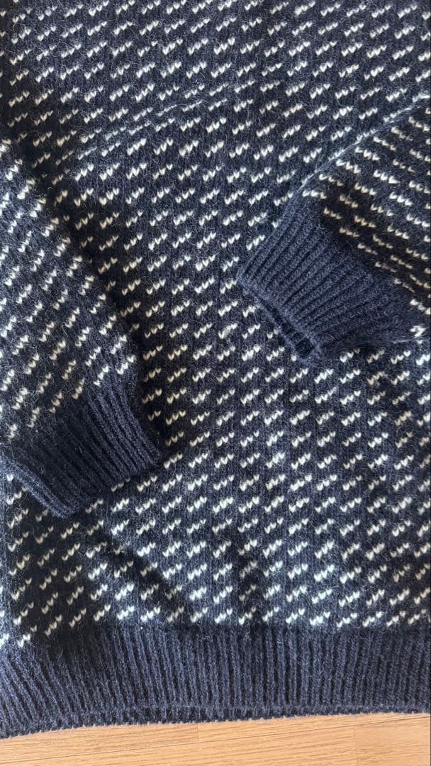 L.L.Bean ニットセーター バーズアイ