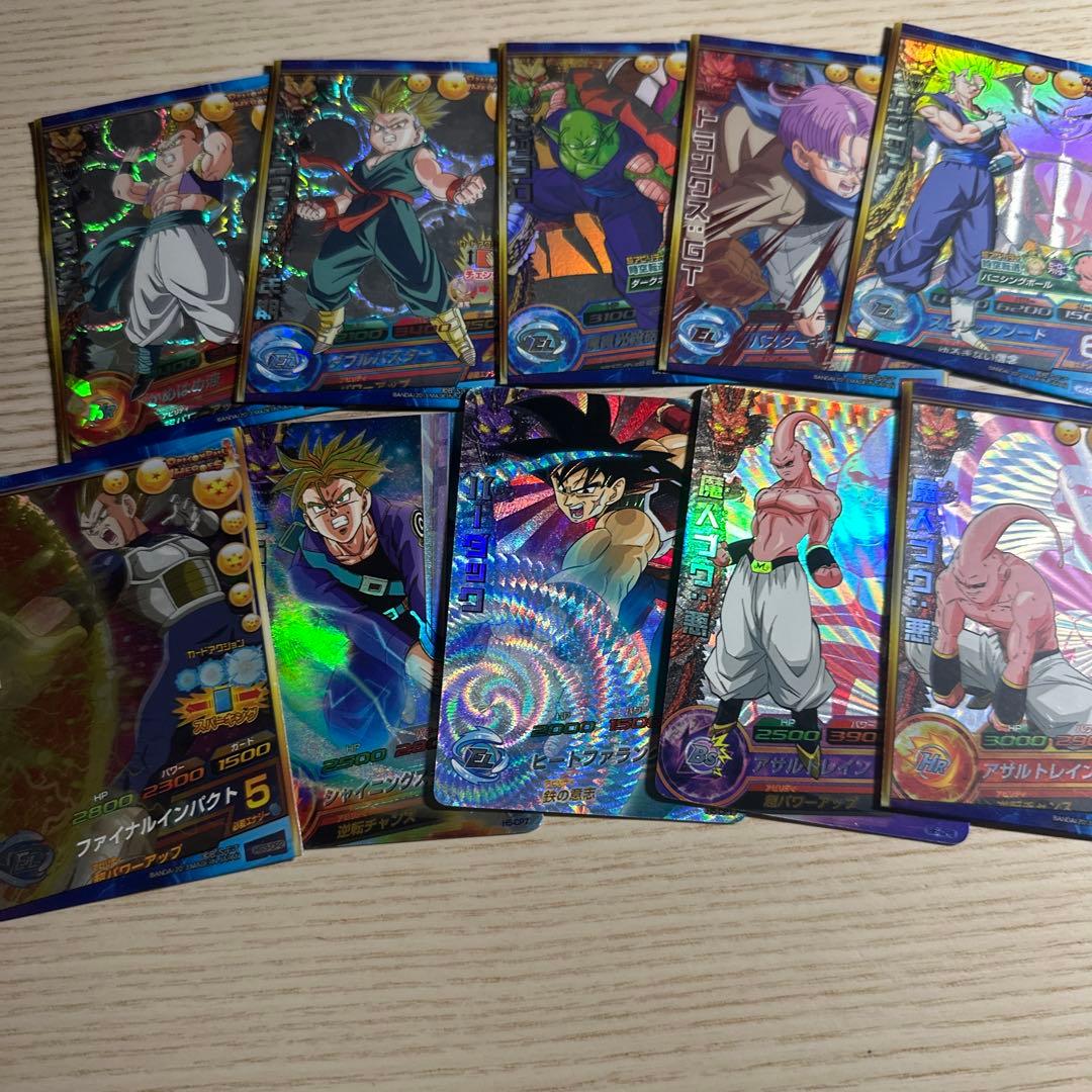 ドラゴンボールヒーローズ 旧弾 cp まとめ売りセット10枚 - メルカリ
