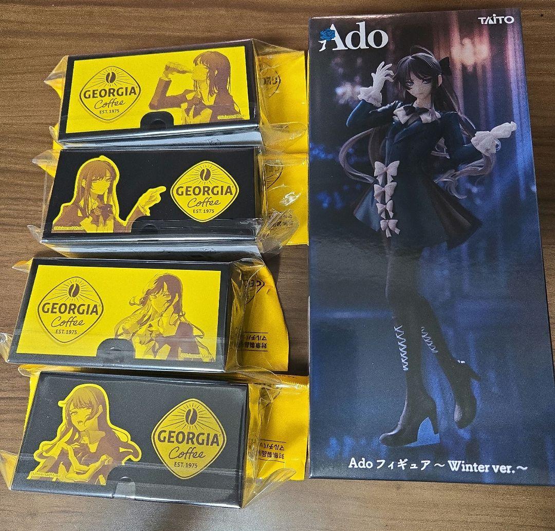 新品未開封　Ado フィギュア　スマホスタンド&スピーカー全4種類セット 新品未開封 Ado フィギュア スマホスタンド&スピーカー全4種類セット