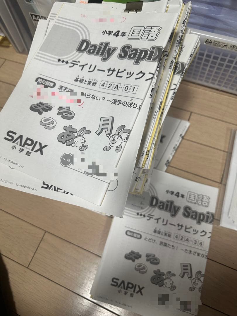 サピックス2022年小学4年生 全年デイリー SAPIX 2022年度 4年生