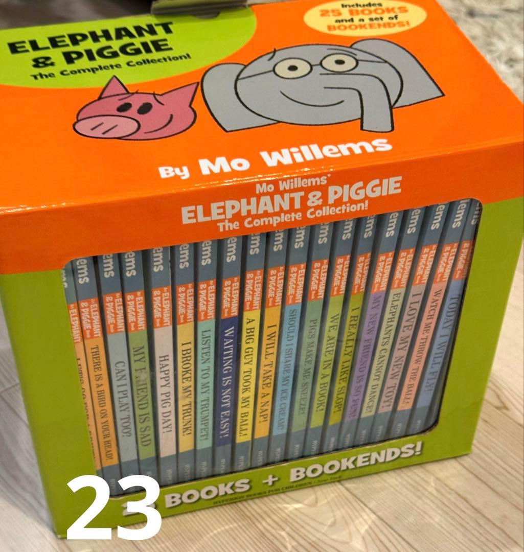 Mo Willems】Elephant & Piggieシリーズ英語原作23冊 - メルカリ