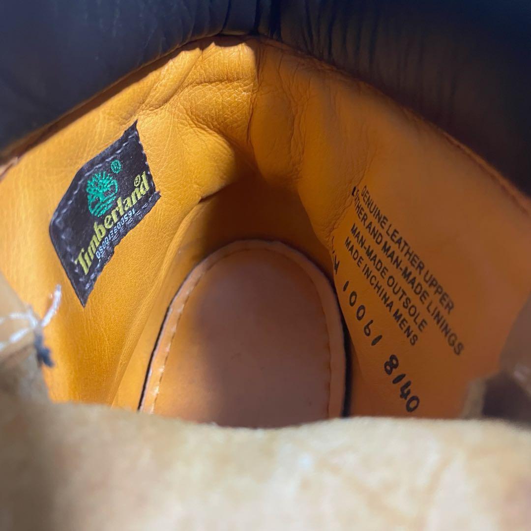 訳あり　Timberland ティンバーランド イエローブーツ　26.5cm