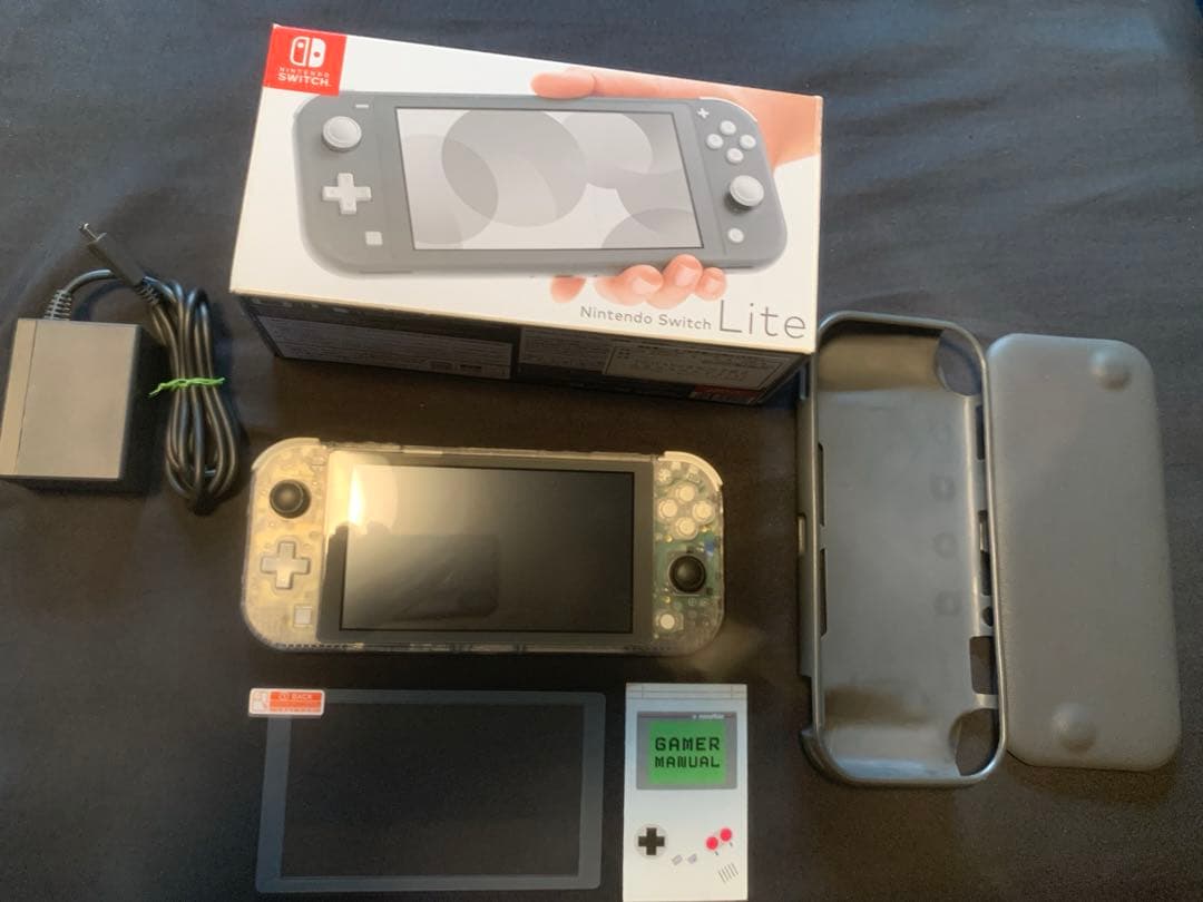 Nintendo Switch light カスタム Amazon.co.jp: eXtremeRate switch liteに対応用クリア素材のDIY互換