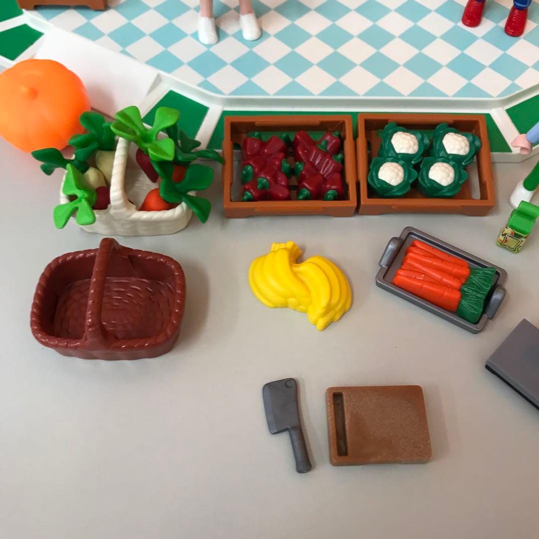 絶版】Playmobil プレイモービル 食料品店 9403