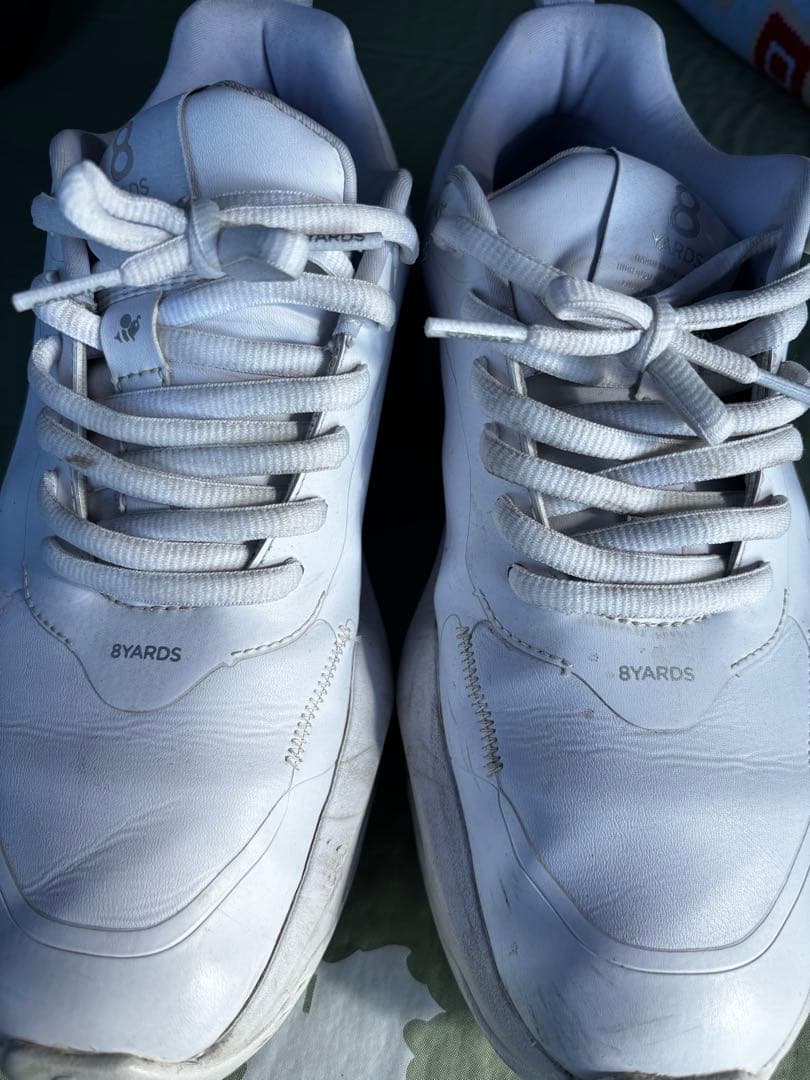 8YARDS ホワイト ゴルフシューズ 26.5cm