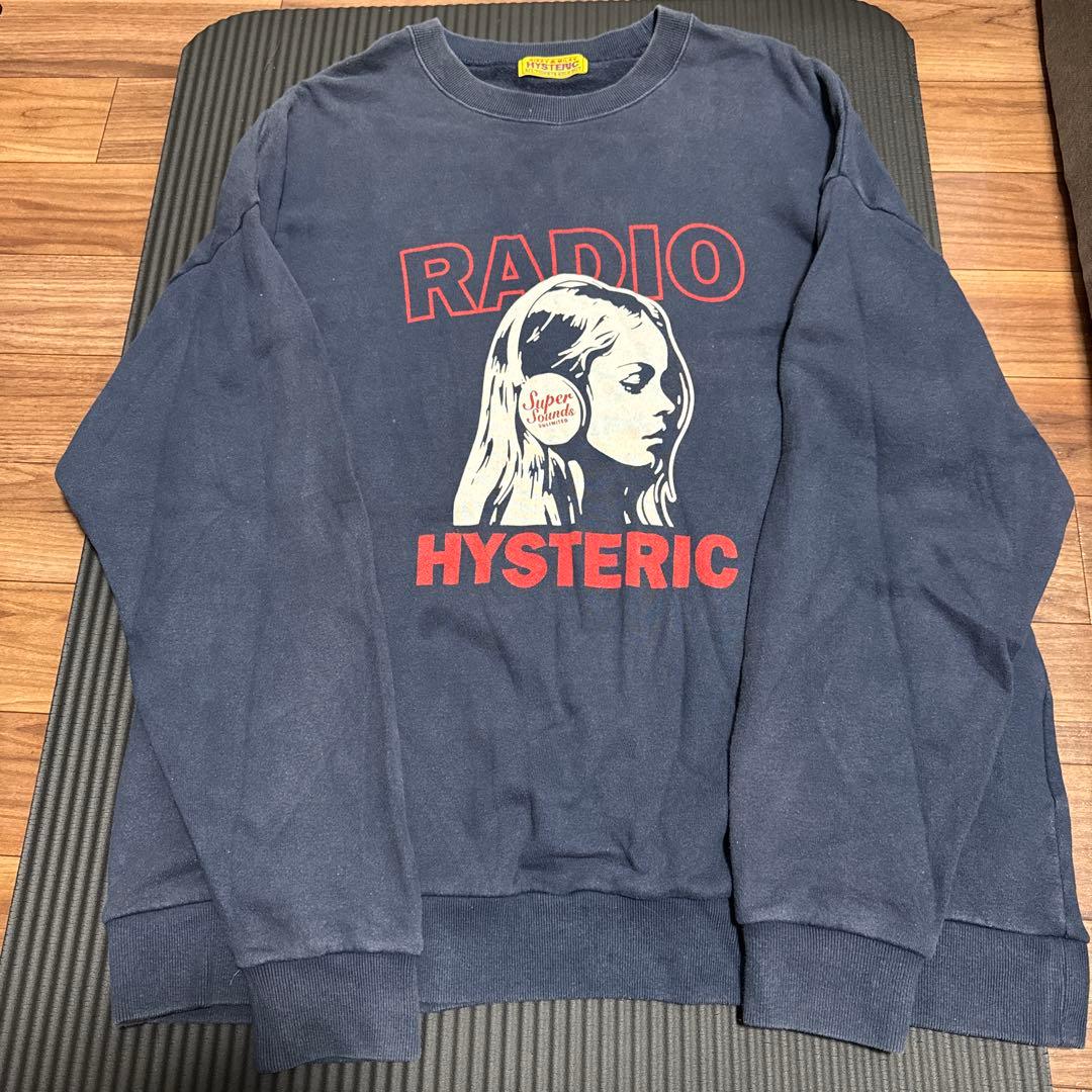 は*な様 HYSTERIC GLAMOUR スウェット フリーサイズ ネイビー 楽天市場】HYSTERIC GLAMOUR ヒステリックグラマー フリーススウェット