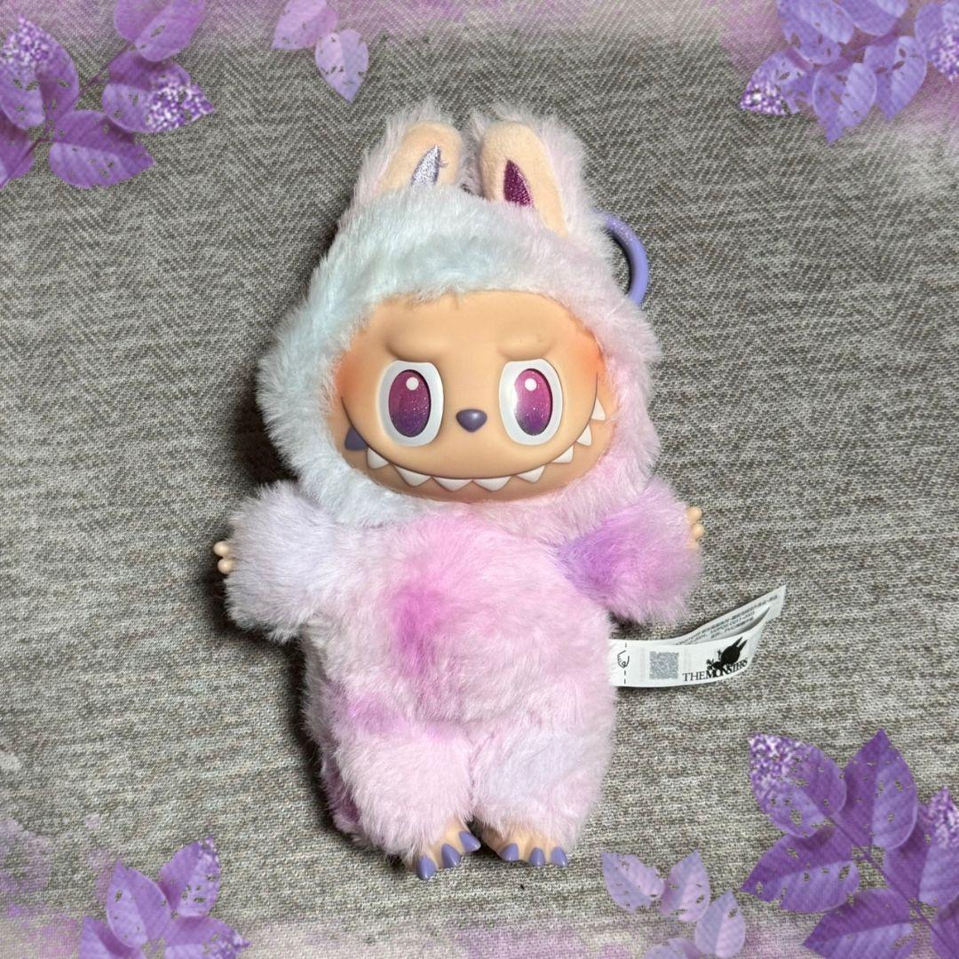 ✨Labubu Energy エナジー ラブブ LUCK 紫 パープル 青 桃色 - メルカリ