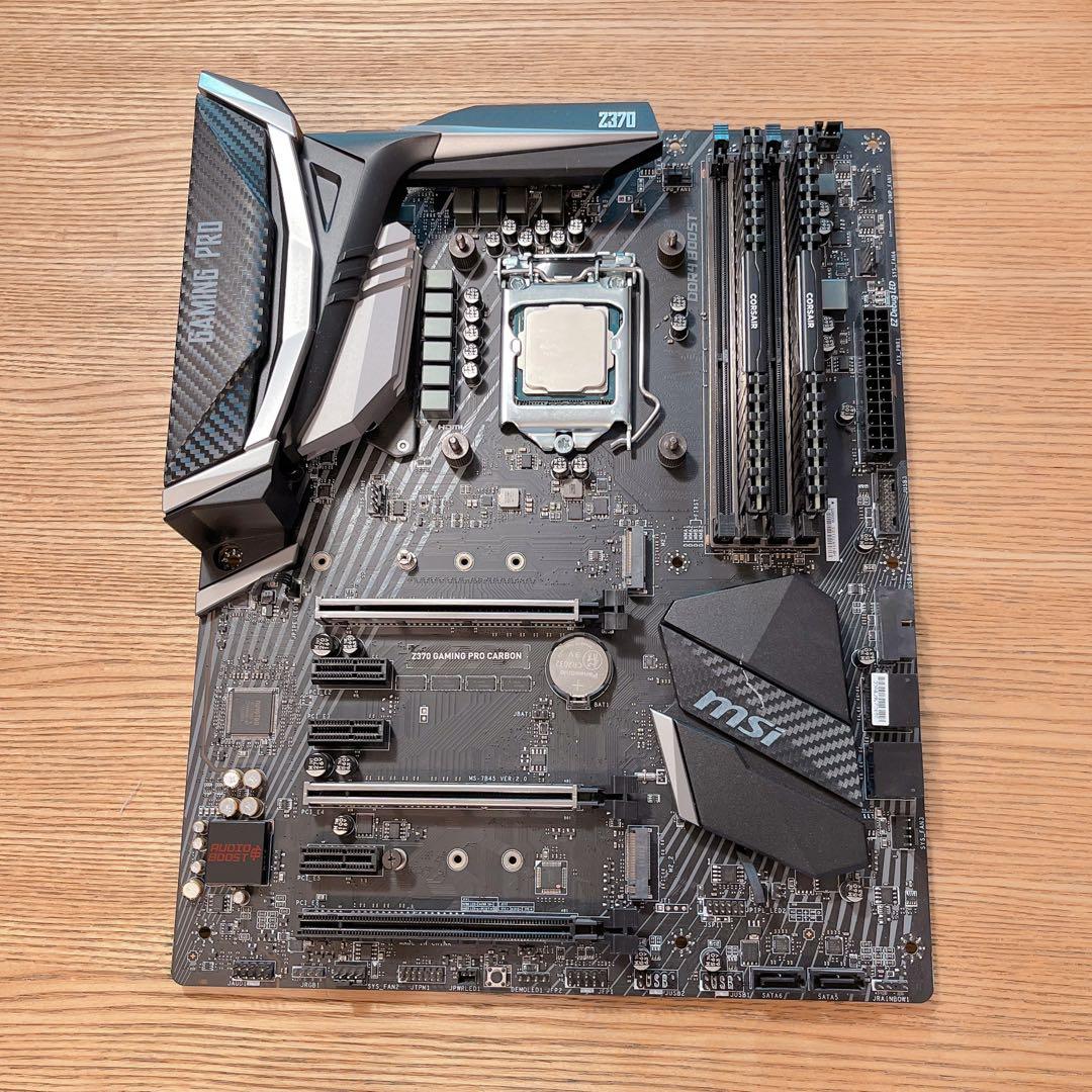 momoron様　MSI Z370 Core i7 8700k・メモリ32GB付 momoron様 MSI Z370 Core i7 8700k・メモリ32GB付