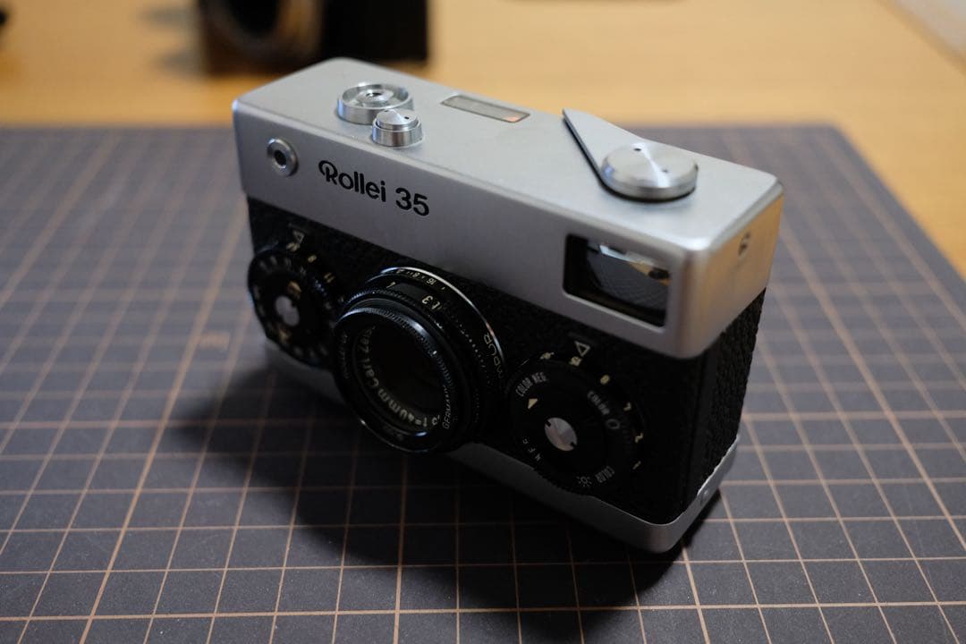 Rollei 35 Made in Germany シルバー ボディ Rollei 35 シルバー Germany (Tessar 40mm f/3.5) 【整備済み