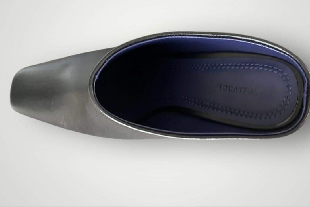 TODAYFUL トゥデイフル Squaretoe Leather Sabot - メルカリ