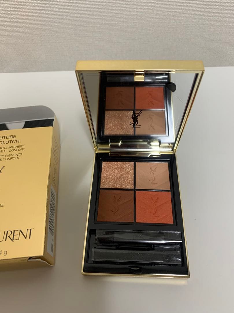 イヴサンローラン　クチュール ミニ クラッチ　810 -オーバー オランジュ