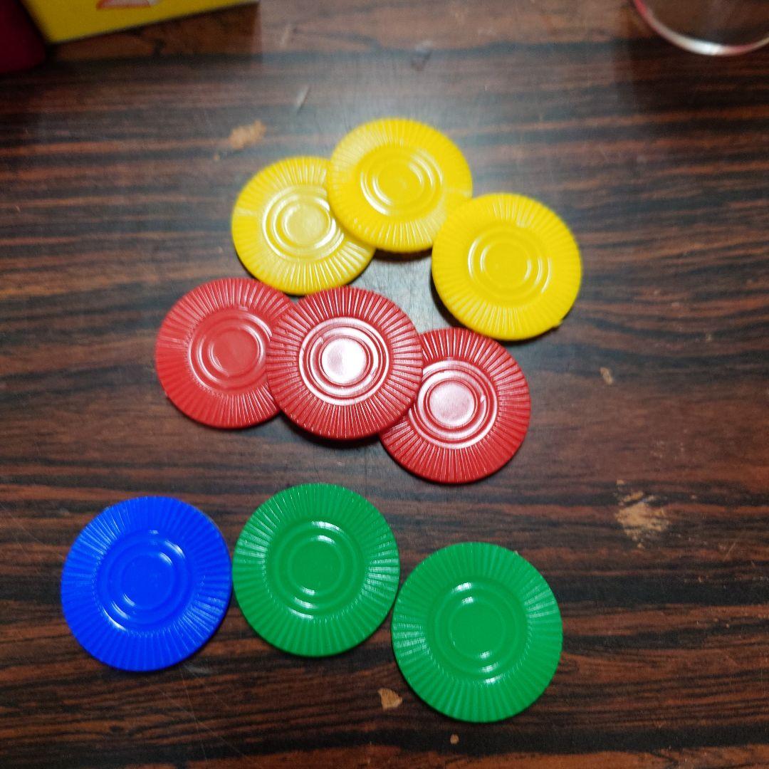 キングバード 麻雀牌 背面黒色 橿原麻雀 赤牌 ペアレントマーク付き