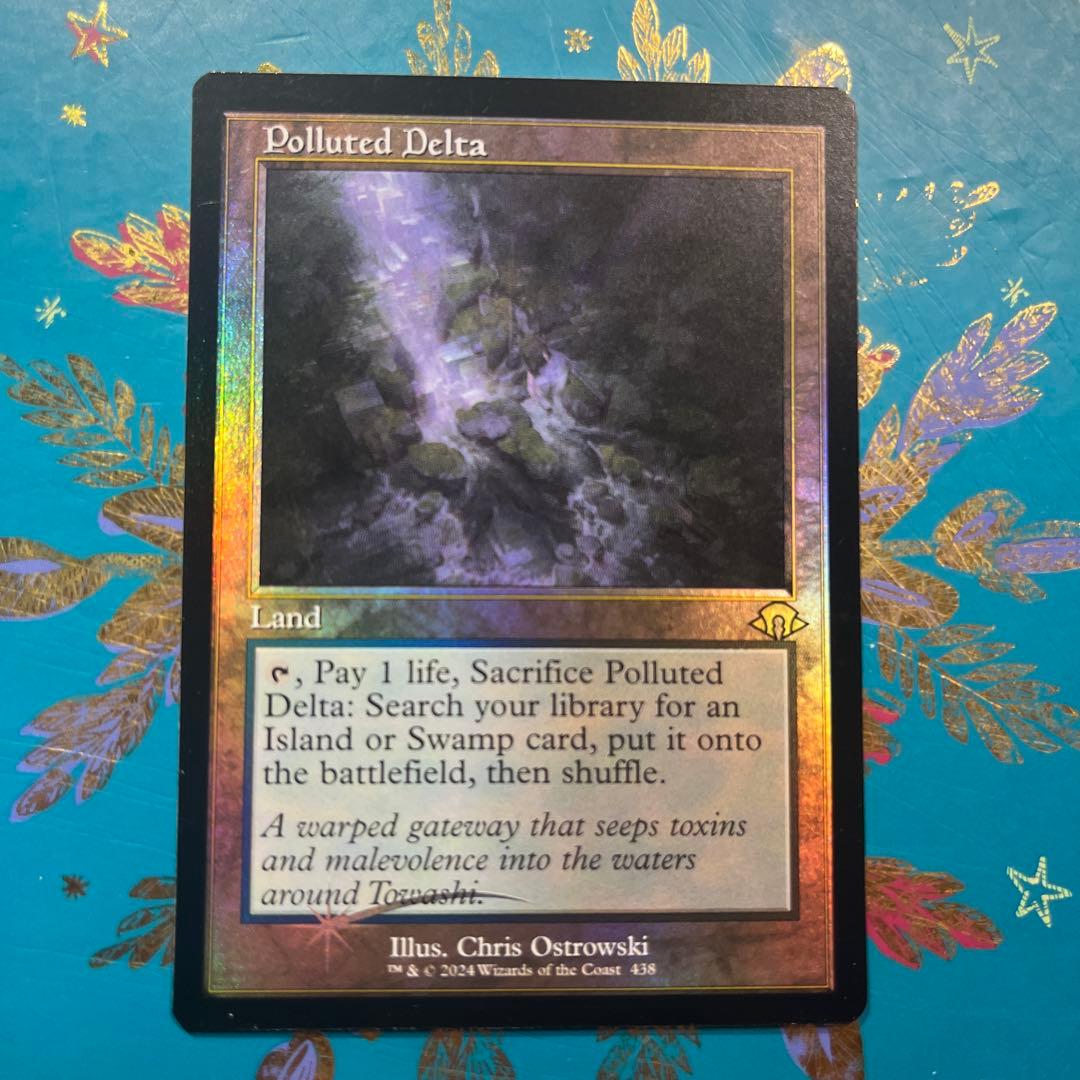mtg 汚染された三角州 foil 英語 旧枠 - メルカリ