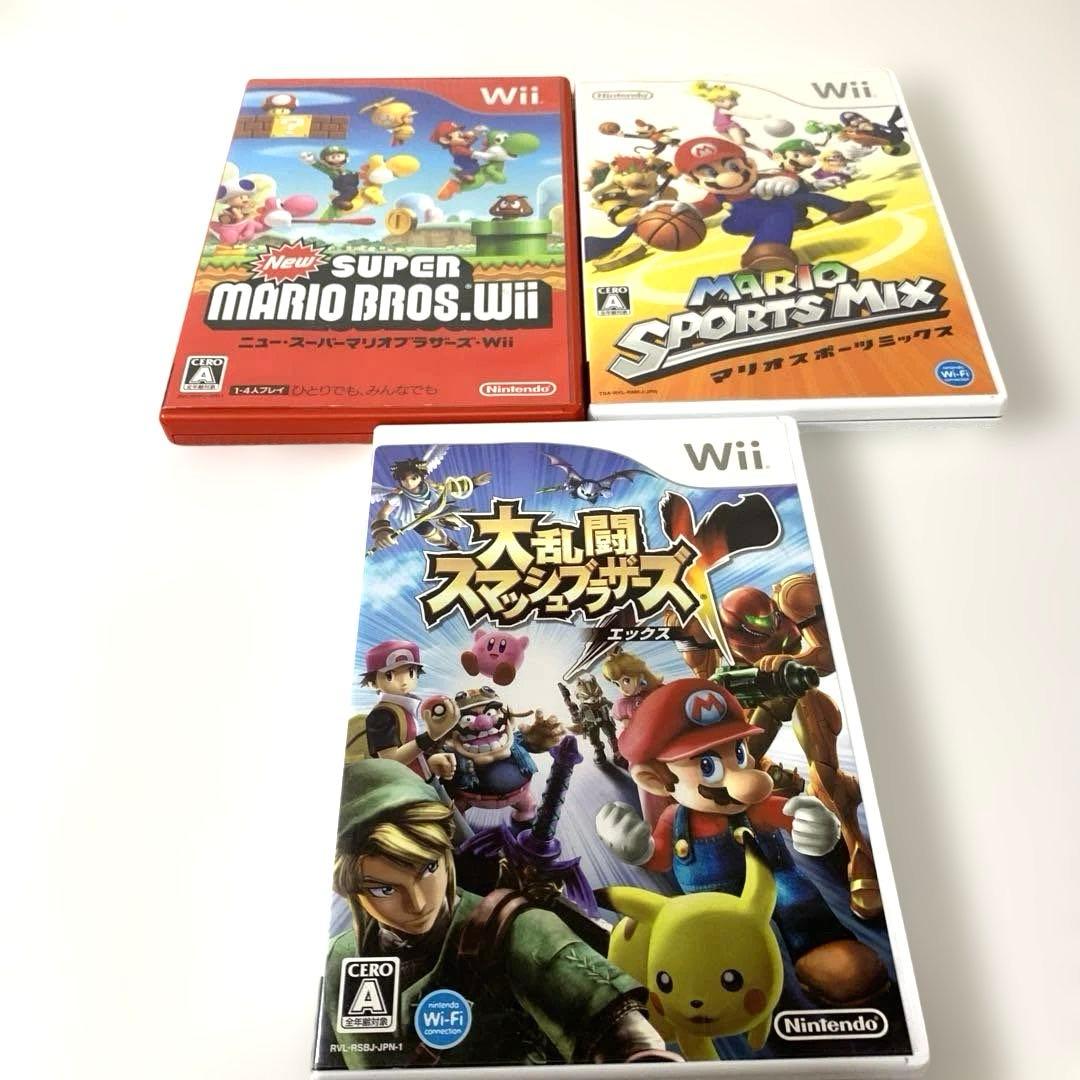 Wiiソフト3本セット - メルカリ
