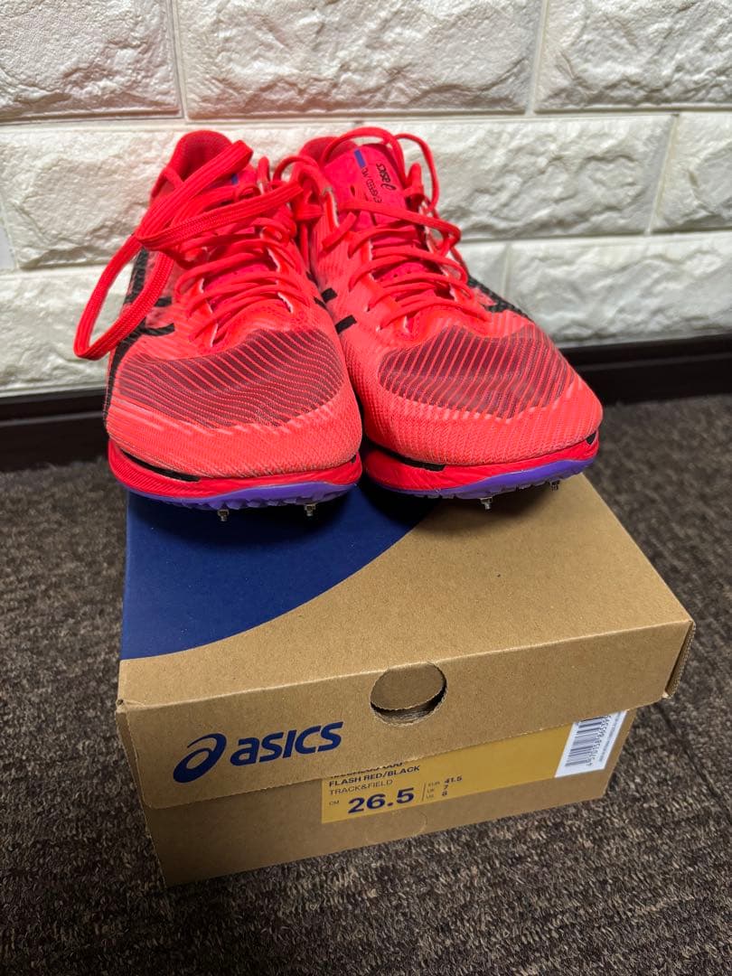 asics スパイク・シューズ 26.5cm メタスピードMD