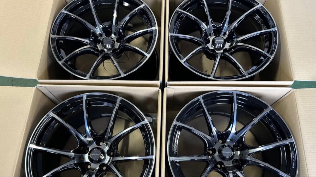 【新品未使用4本】ウェッズスポーツ SA10R 18×10.5J ＋25