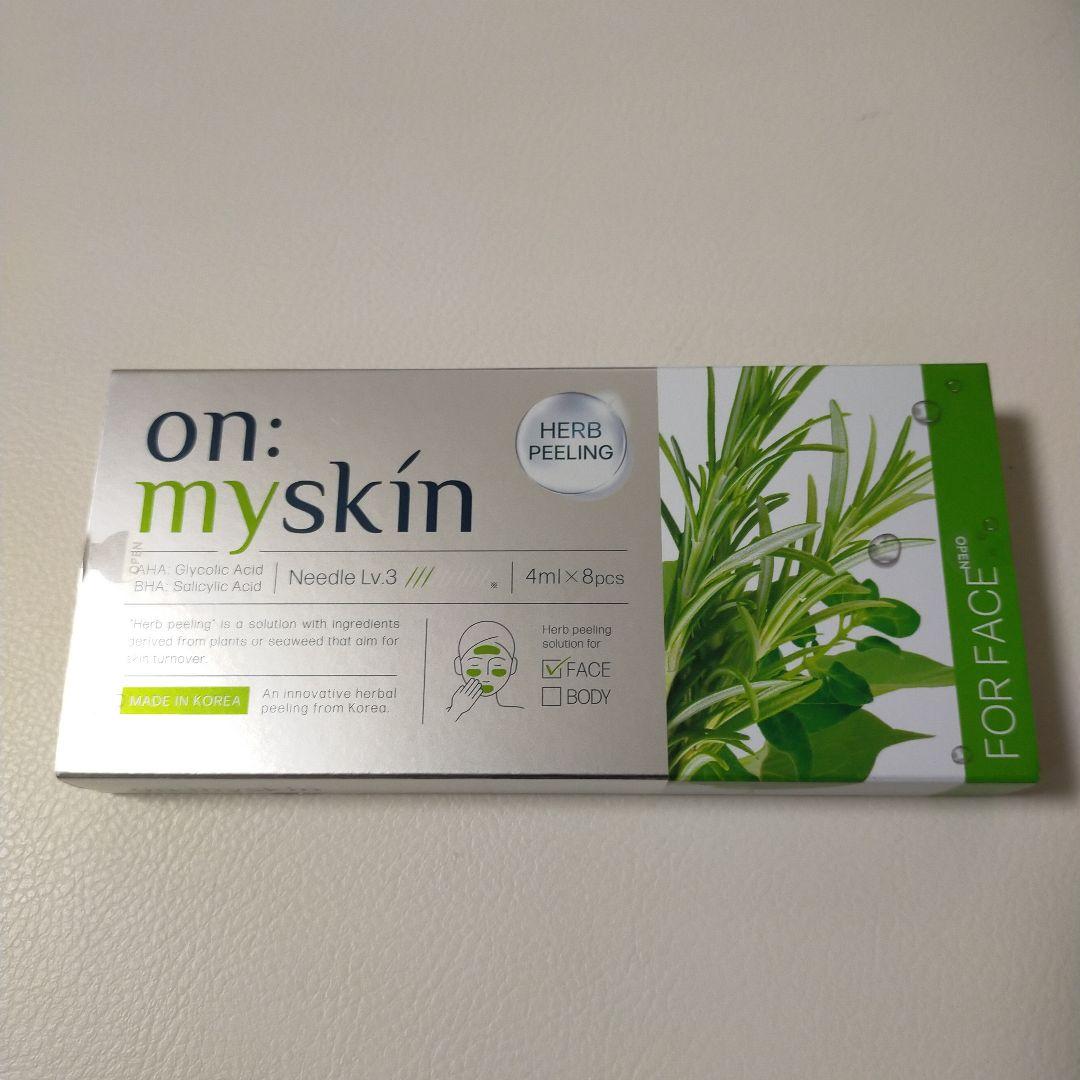 オンマイスキン on:myskin ハーブピーリング フェイス用 3個 - メルカリ