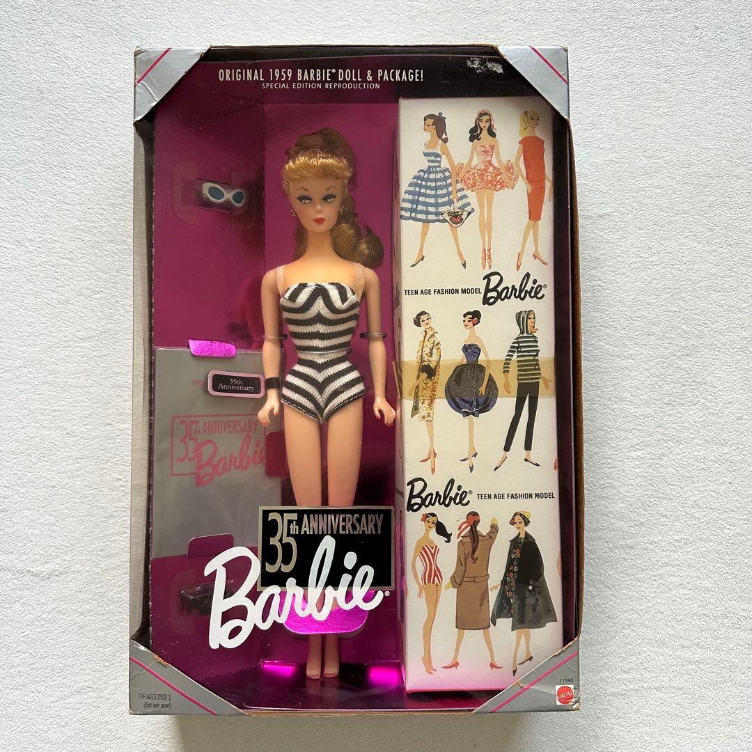 Barbie 35th Anniversary 35周年復刻版 初代バービー人形 - メルカリ
