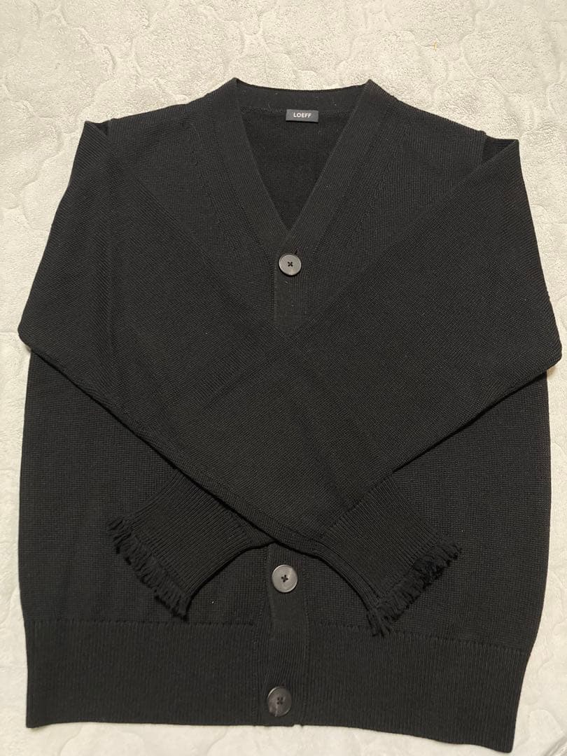 LOEFF⭐︎ユナイテッドアローズ ⭐︎袖フリンジカーディガン LOEFF