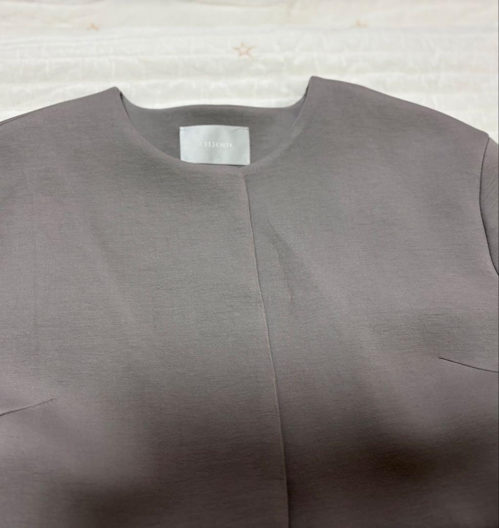 CELFORD ノーカラージャケット - メルカリ