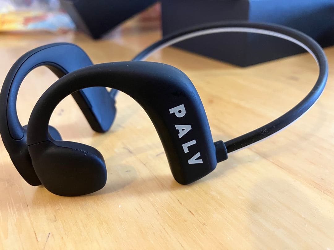 PALV EARwear 骨伝導イヤホン ブラック
