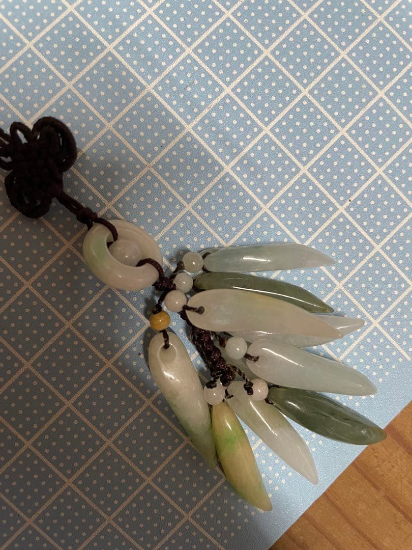 テ*ト様 化殺好転九銭【m1506 風水　災い避け 邪気避け　トラブル避け　翡翠