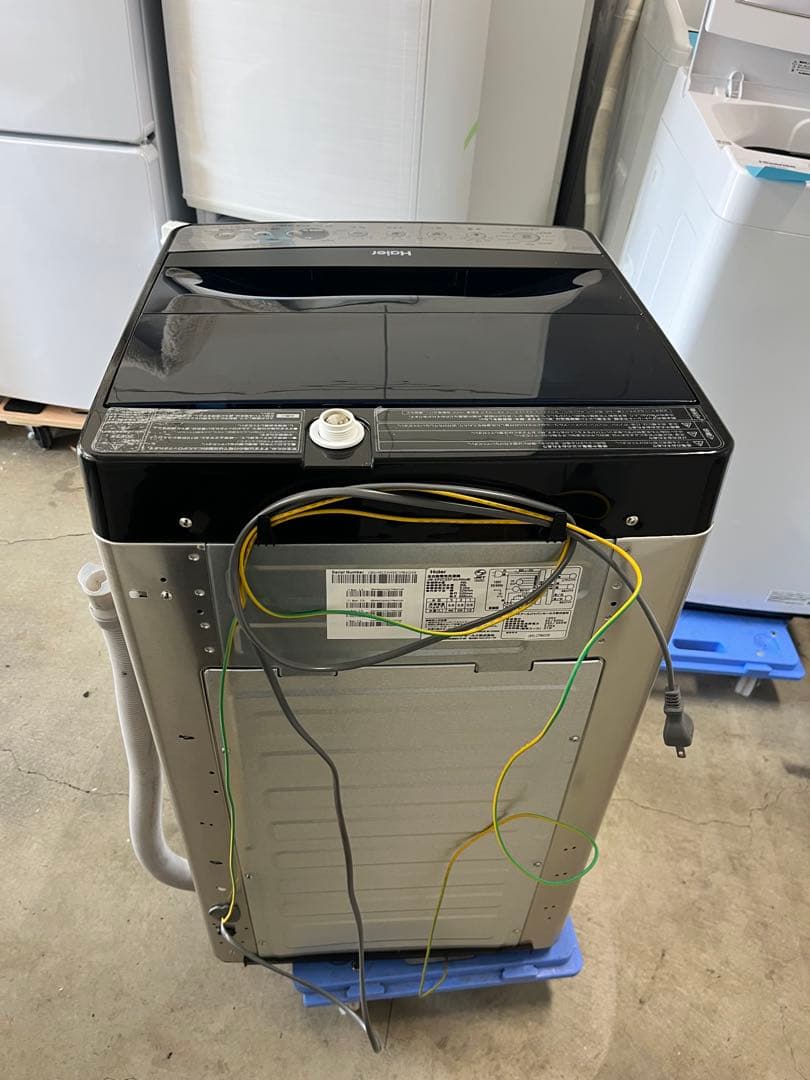 Haier 5.5kg 縦型洗濯機 一人暮らし 2023年製 黒