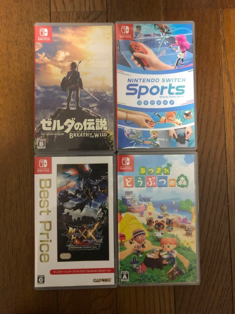Switch ソフト4本まとめ売りの通販はau PAY マーケット - 輸入雑貨の