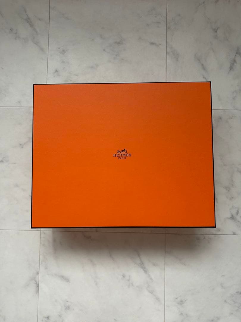 HERMES オレンジ ボックス 空箱　ケリー25 エルメス ケリー 25 外縫い オレンジ/パラジウム金具 ヴォーエプソン