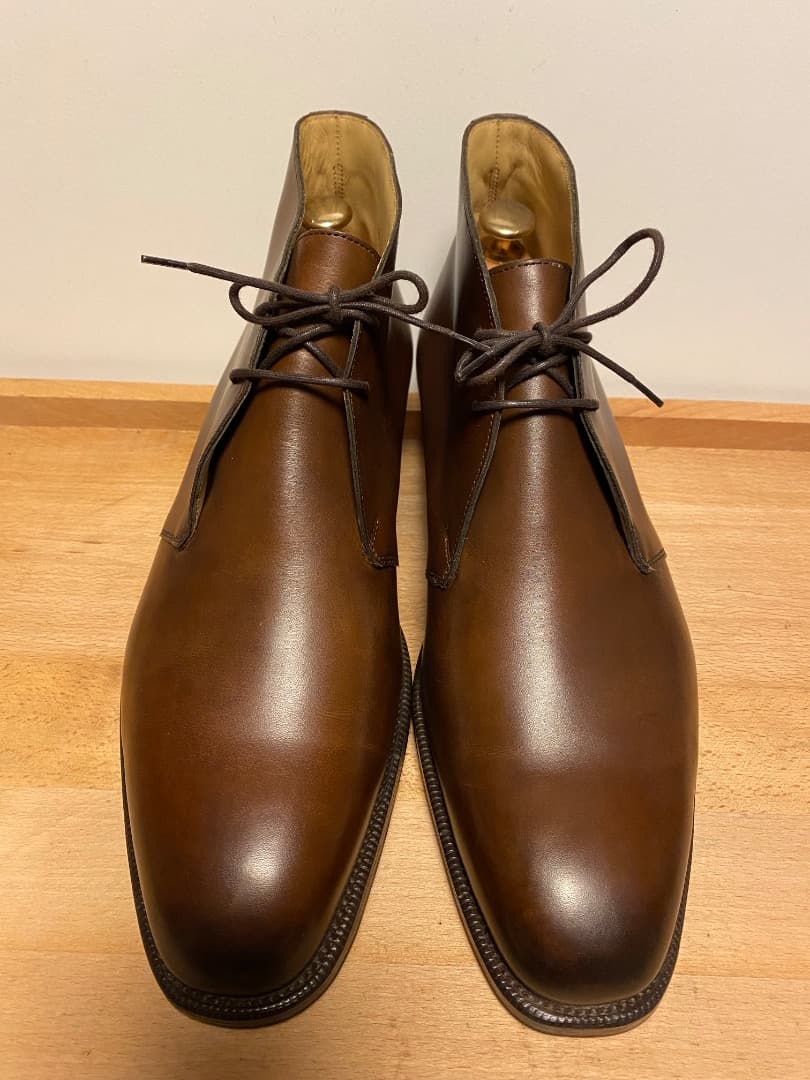 エドワードグリーン 新品未使用　チャッカブーツ　8.5E ラルフローレン別注