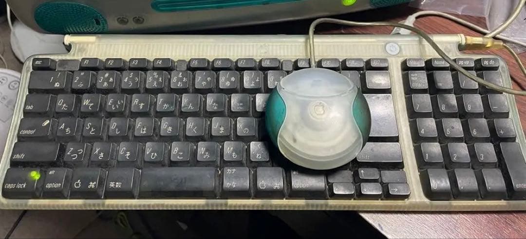 ボンダイブルーの初代iMac キーボード、マウス付き - メルカリ